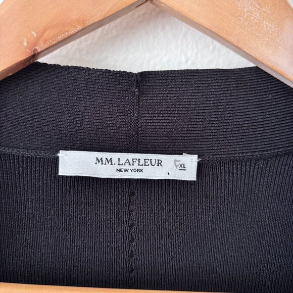 M.M. Lafleur Woolf Jardigan in Black - Picture 6 of 6